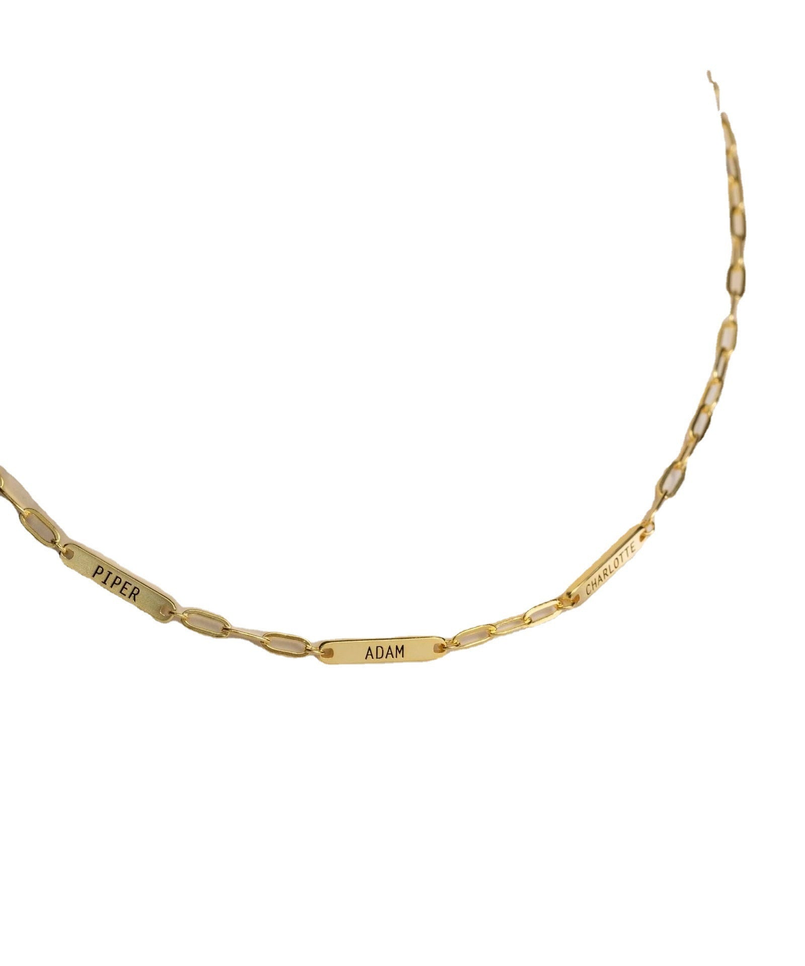 Personalized Name Tag Necklace