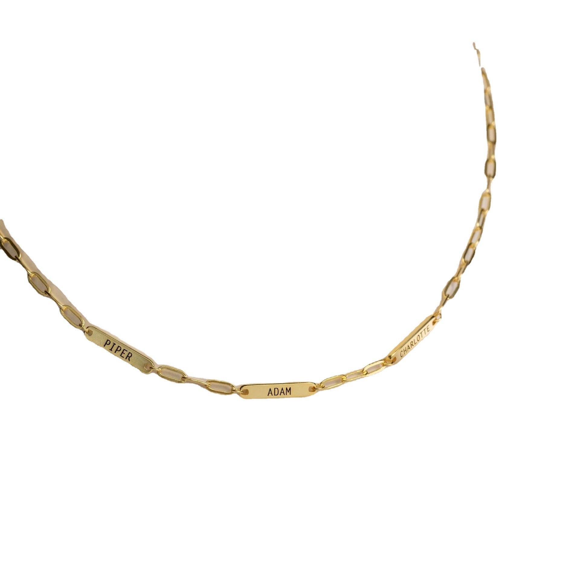 Personalized Name Tag Necklace