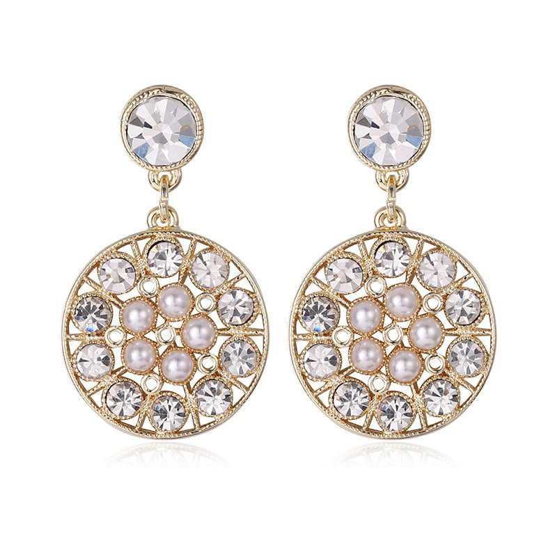 Pearlescent Retro Earrings Earrings