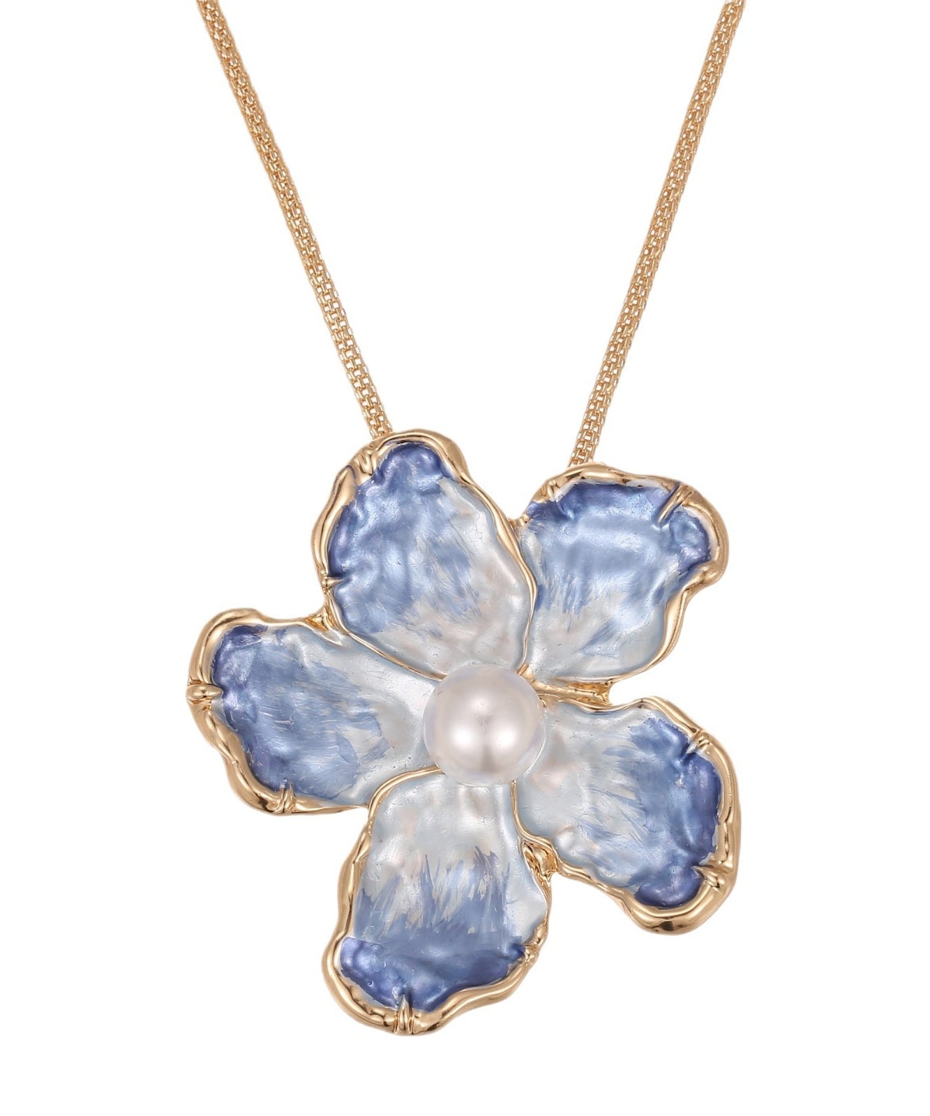 Nestled Camellia Necklace