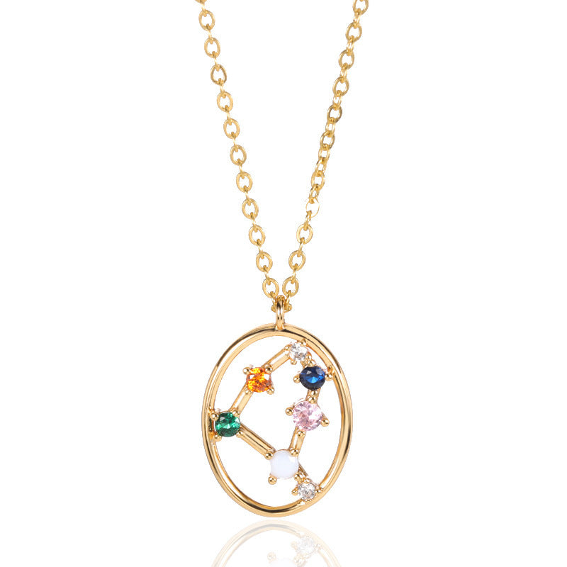 Curated Constellation Star Map Necklace