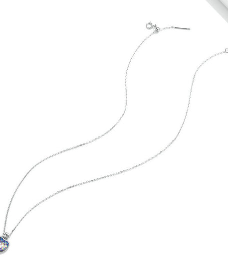 Flourishing Heart Scales Necklace