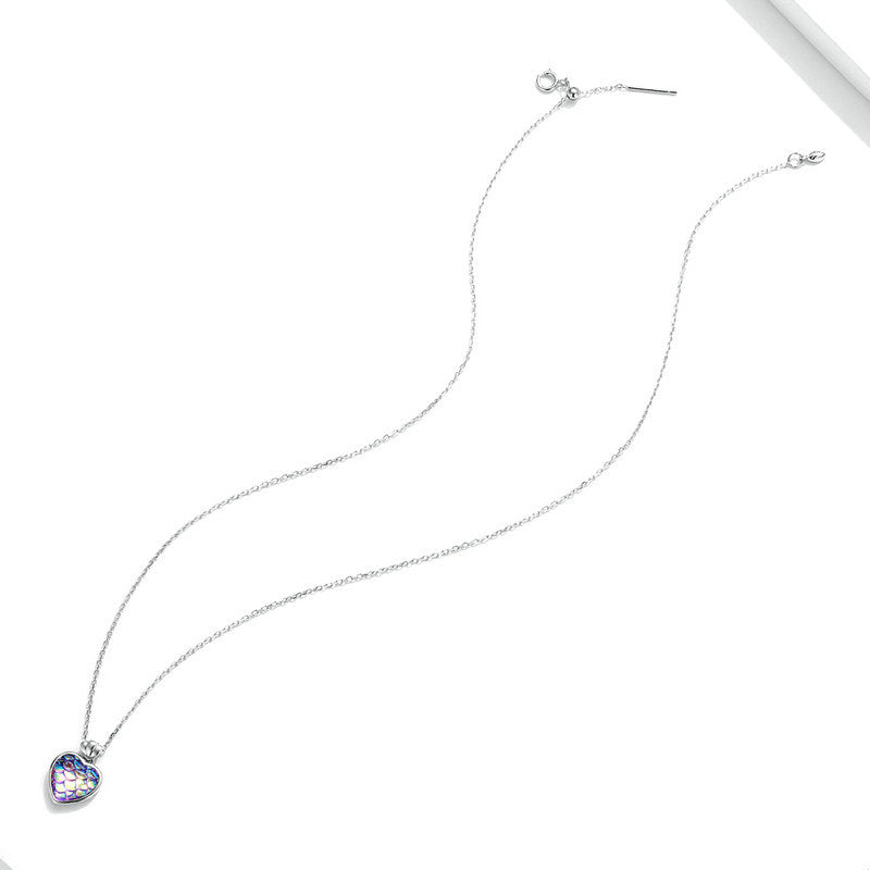 Flourishing Heart Scales Necklace