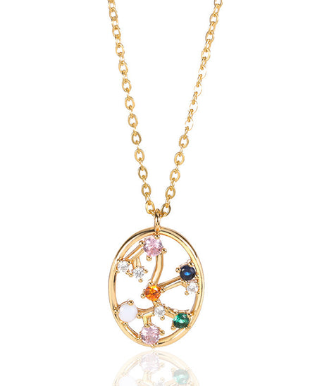 Curated Constellation Star Map Necklace