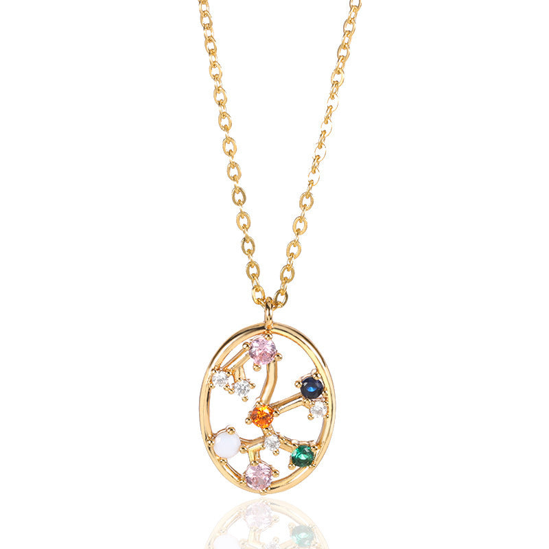 Curated Constellation Star Map Necklace