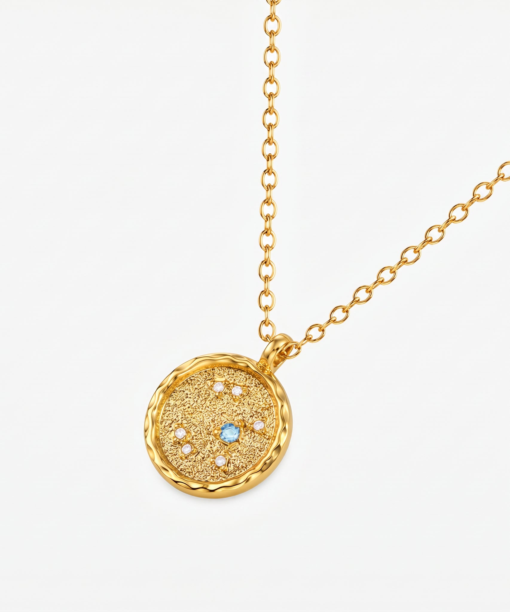 Brilliant Constellation Star Map Necklace