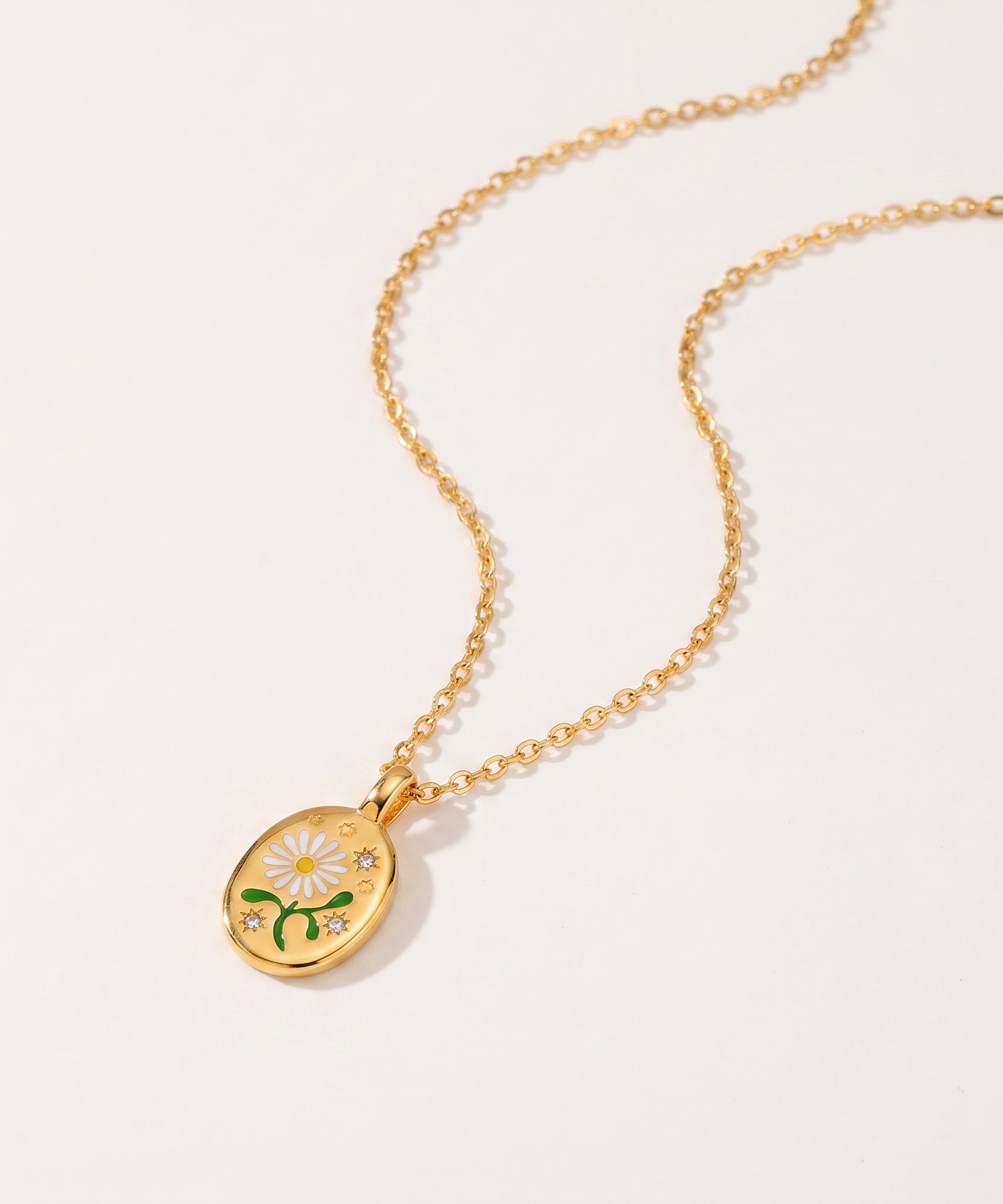Blooming Wild Daisy Necklace