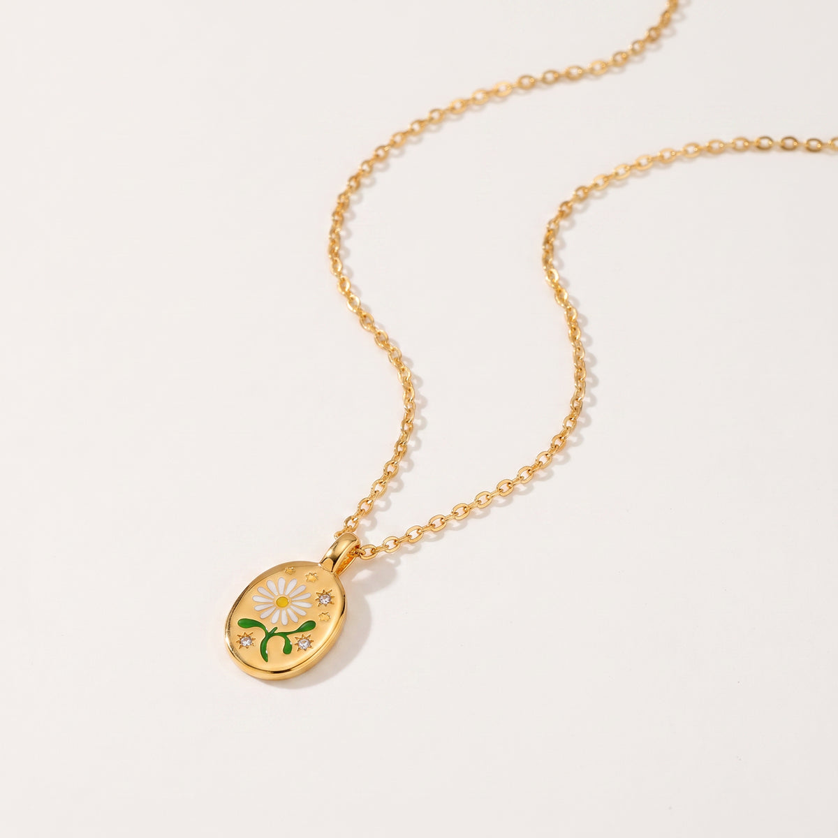 Blooming Wild Daisy Necklace