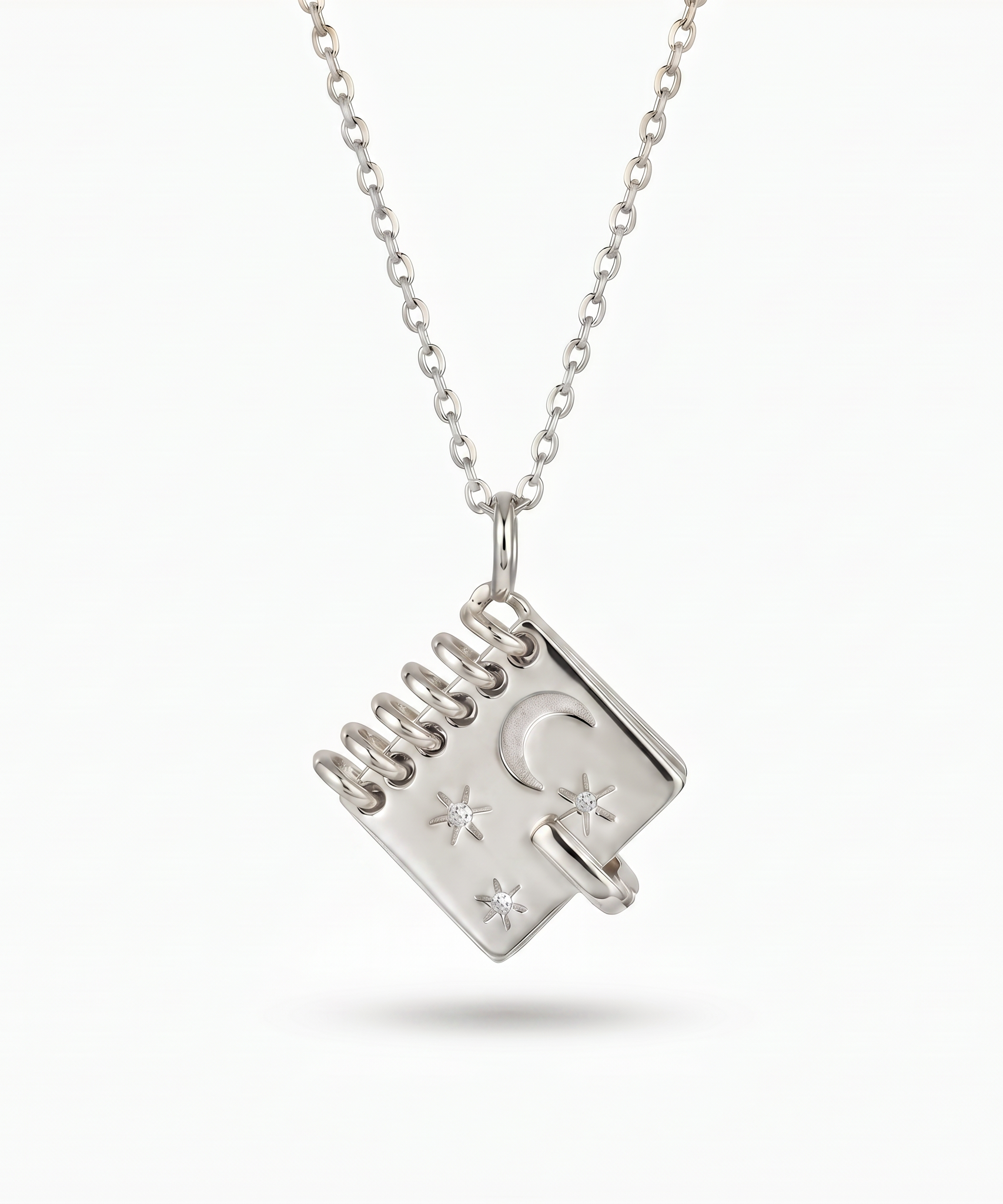 Skybound Openable Love Book-shaped Necklace