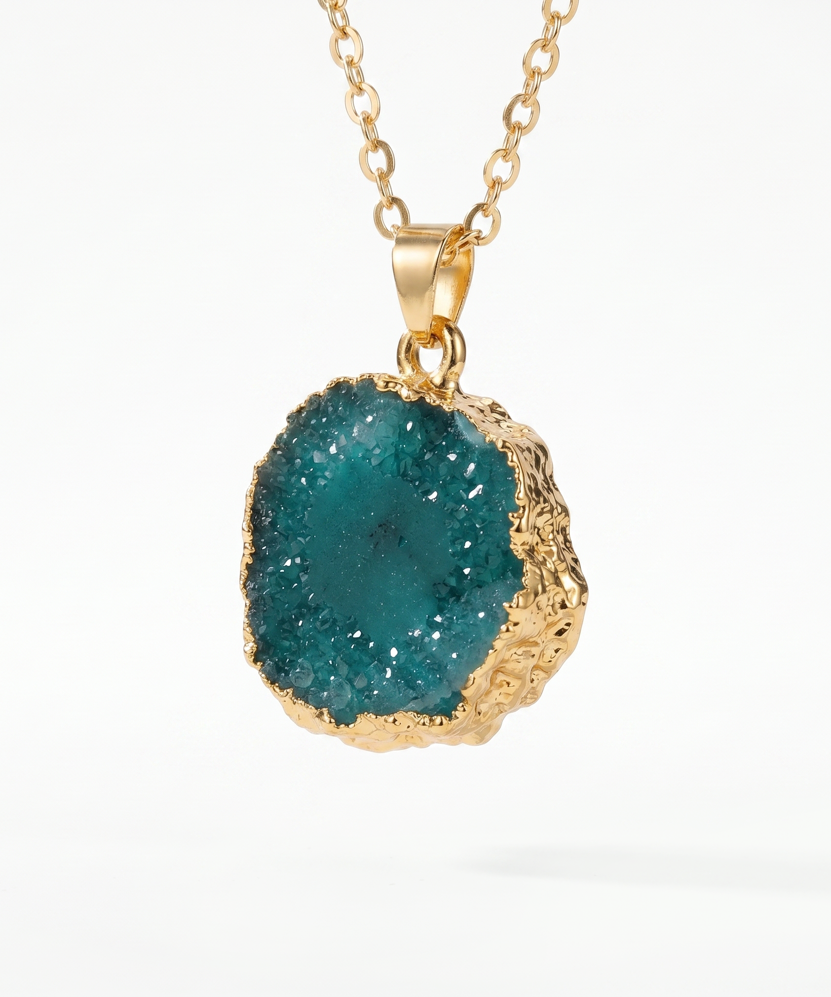 Twinkle Crystal Resin Necklace