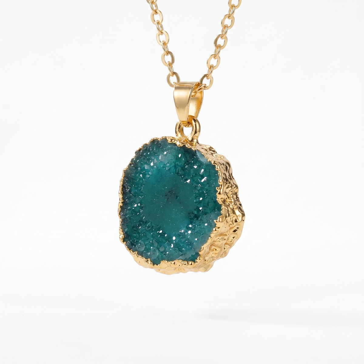 Twinkle Crystal Resin Necklace