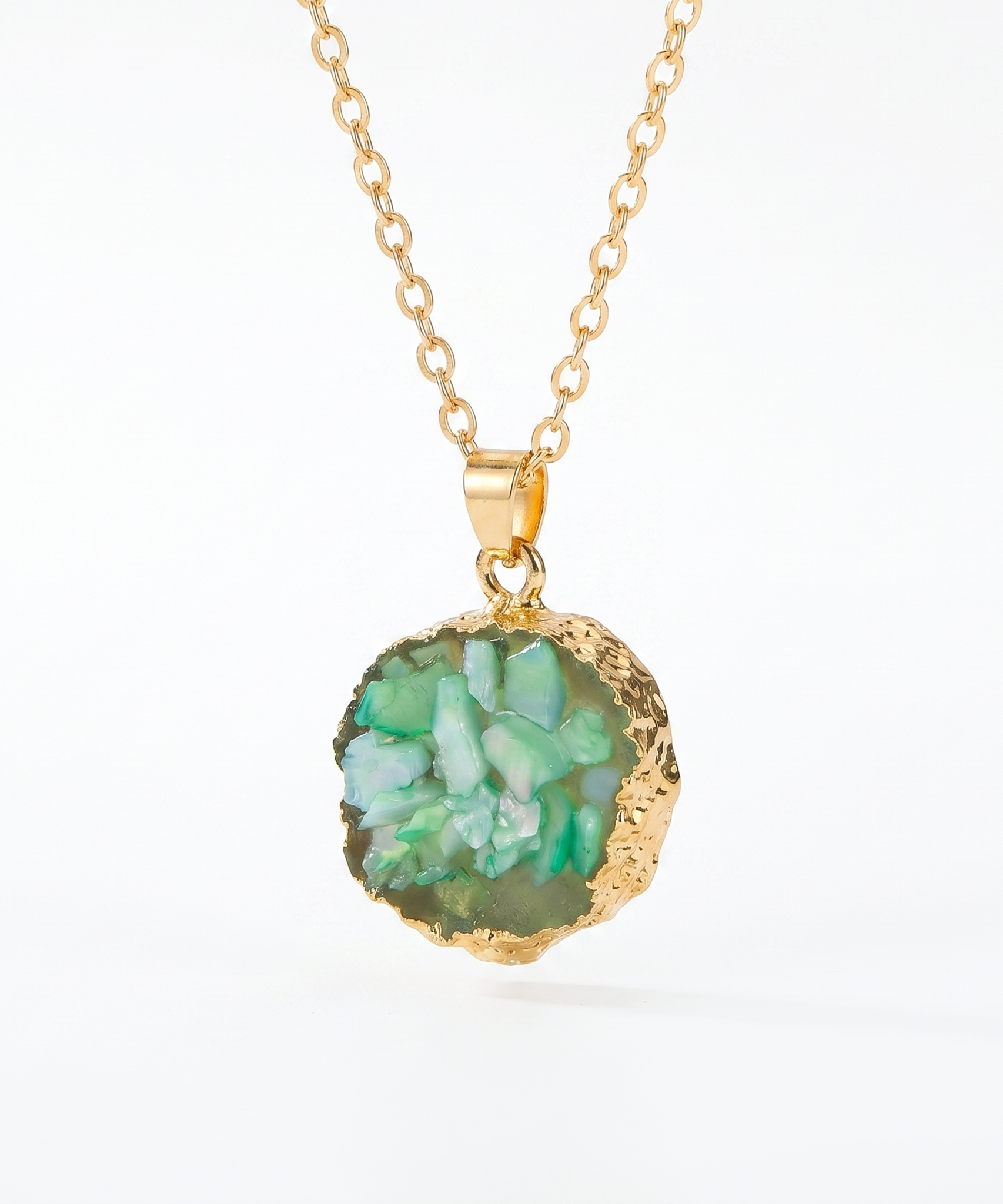 Twinkle Crystal Resin Necklace