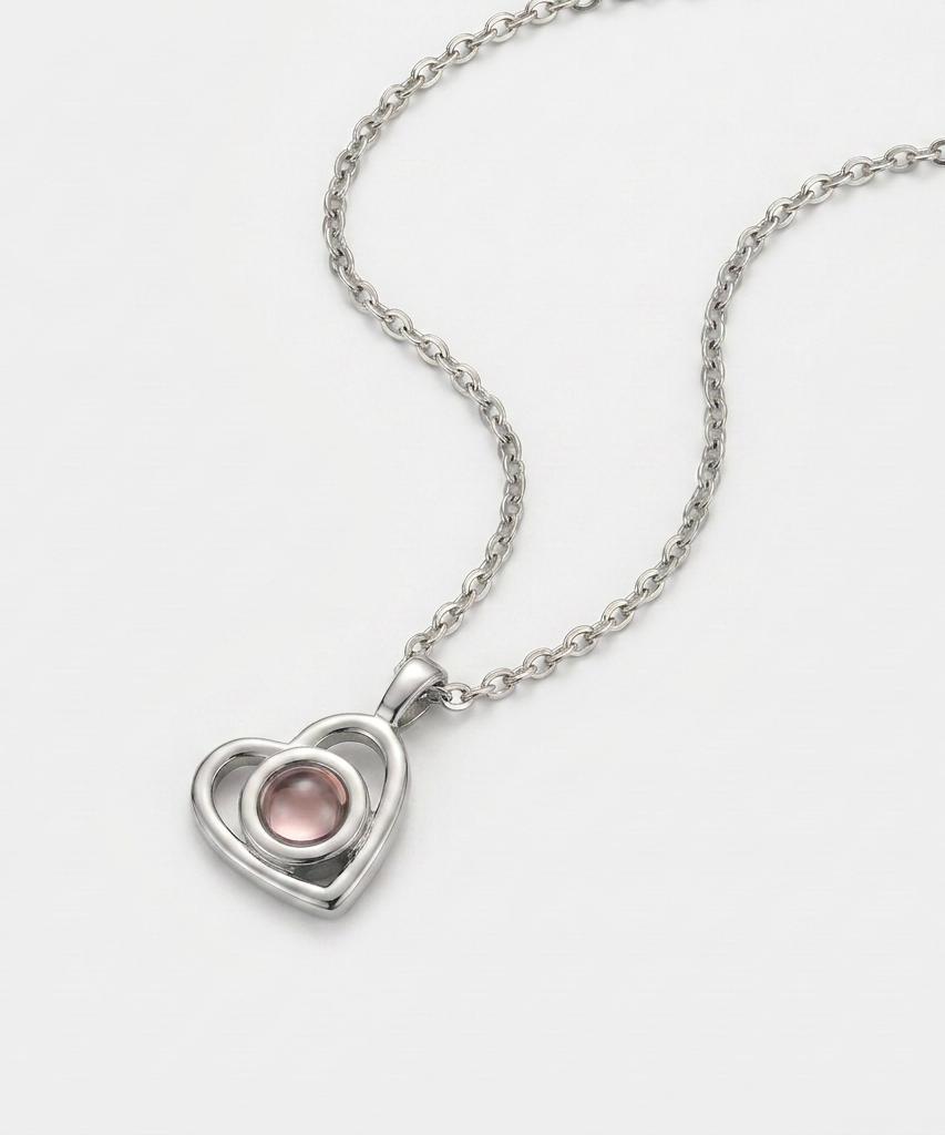 Customized "I Love You" Projection Necklace