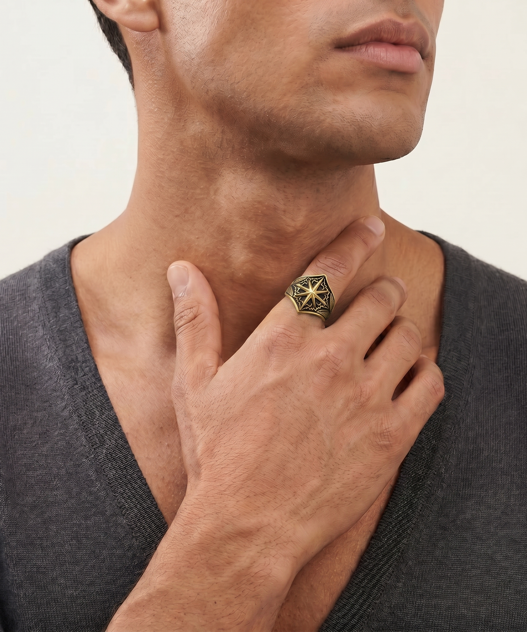 Aurora Glyph Ring