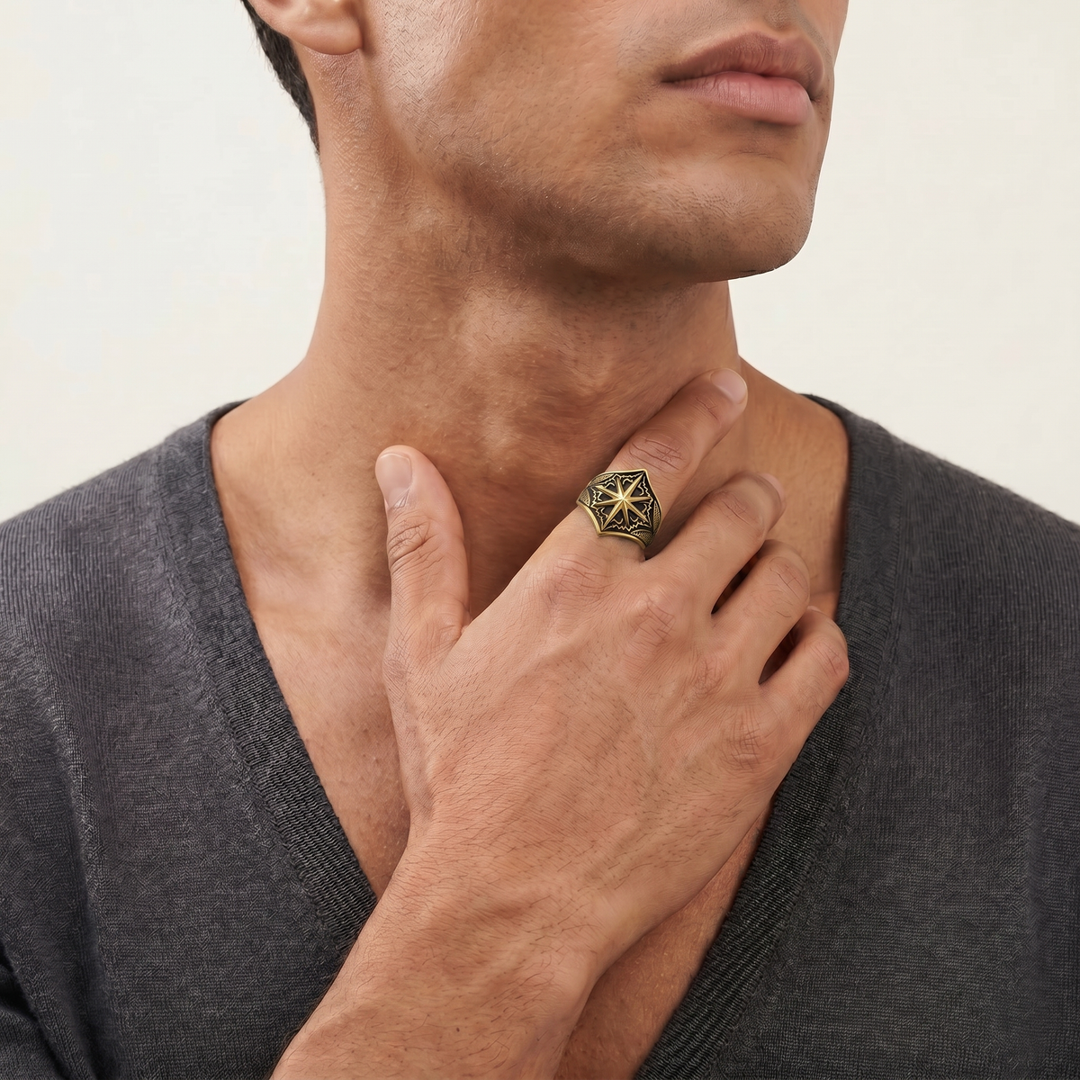 Aurora Glyph Ring
