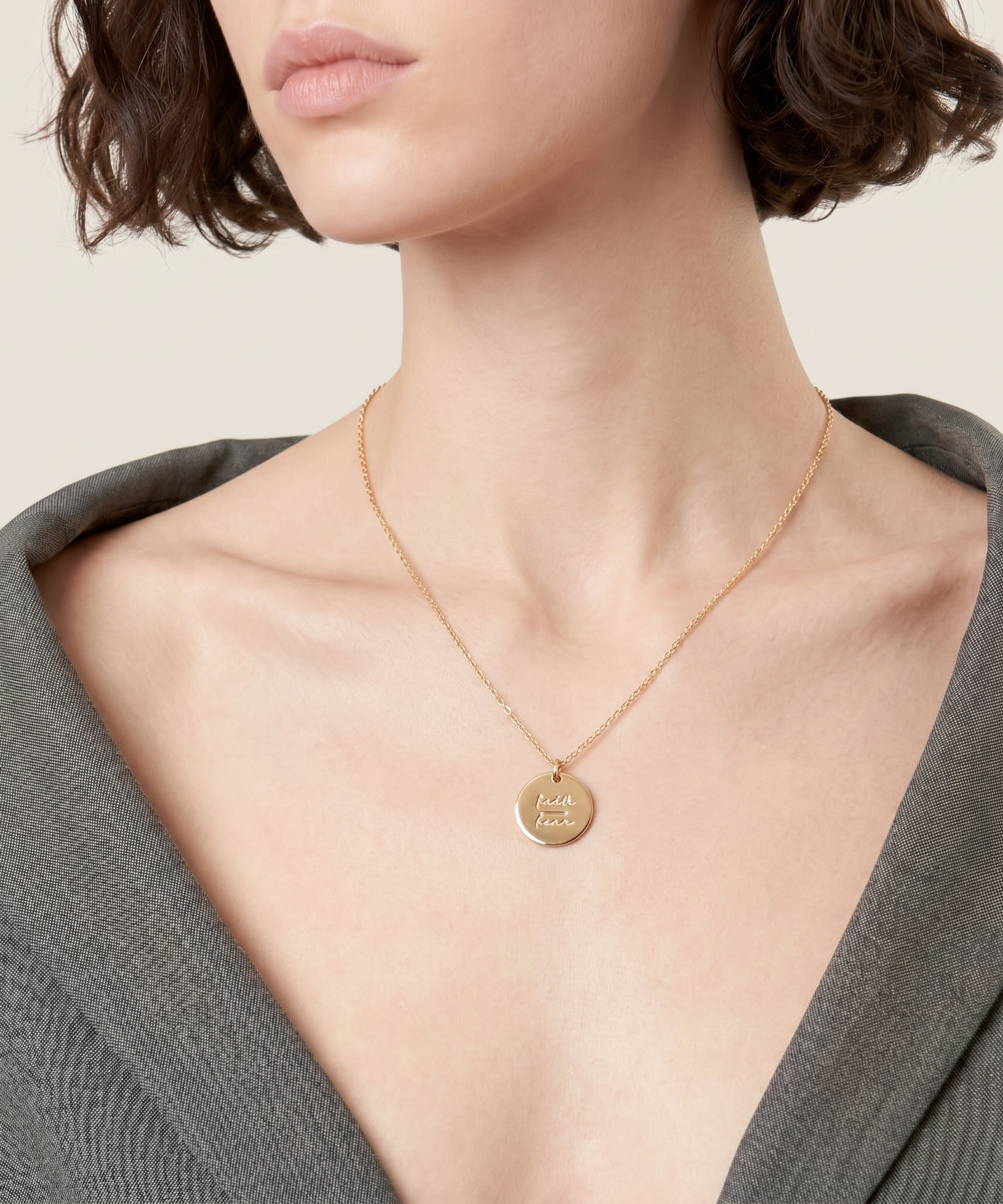 Inspirational Love & Friendship Necklace | DESCRIPTION | YANA AI MODEL FIX