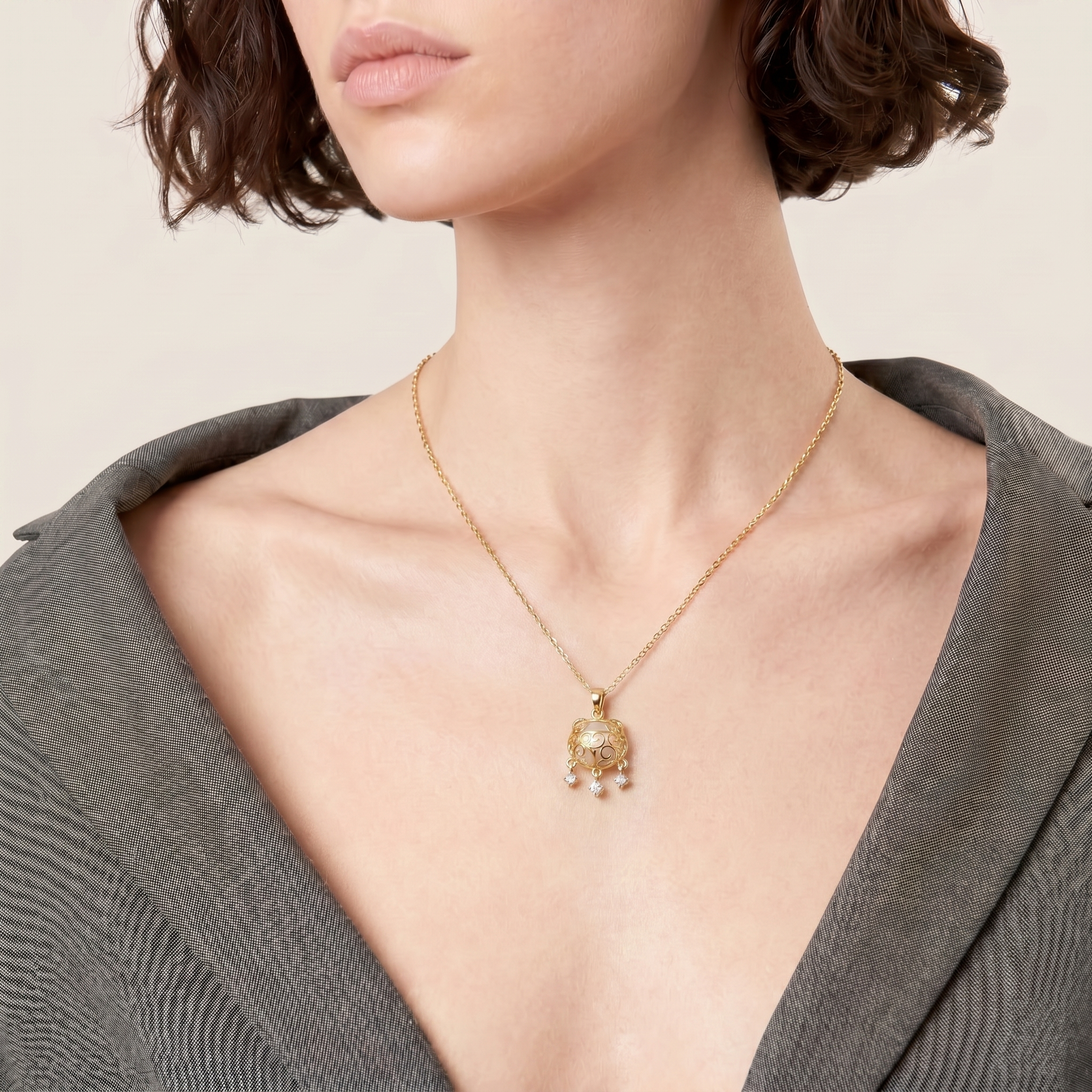 Monumental Crown Necklace | YANA AI MODEL REDUCE BY 30% (BONUS) 27