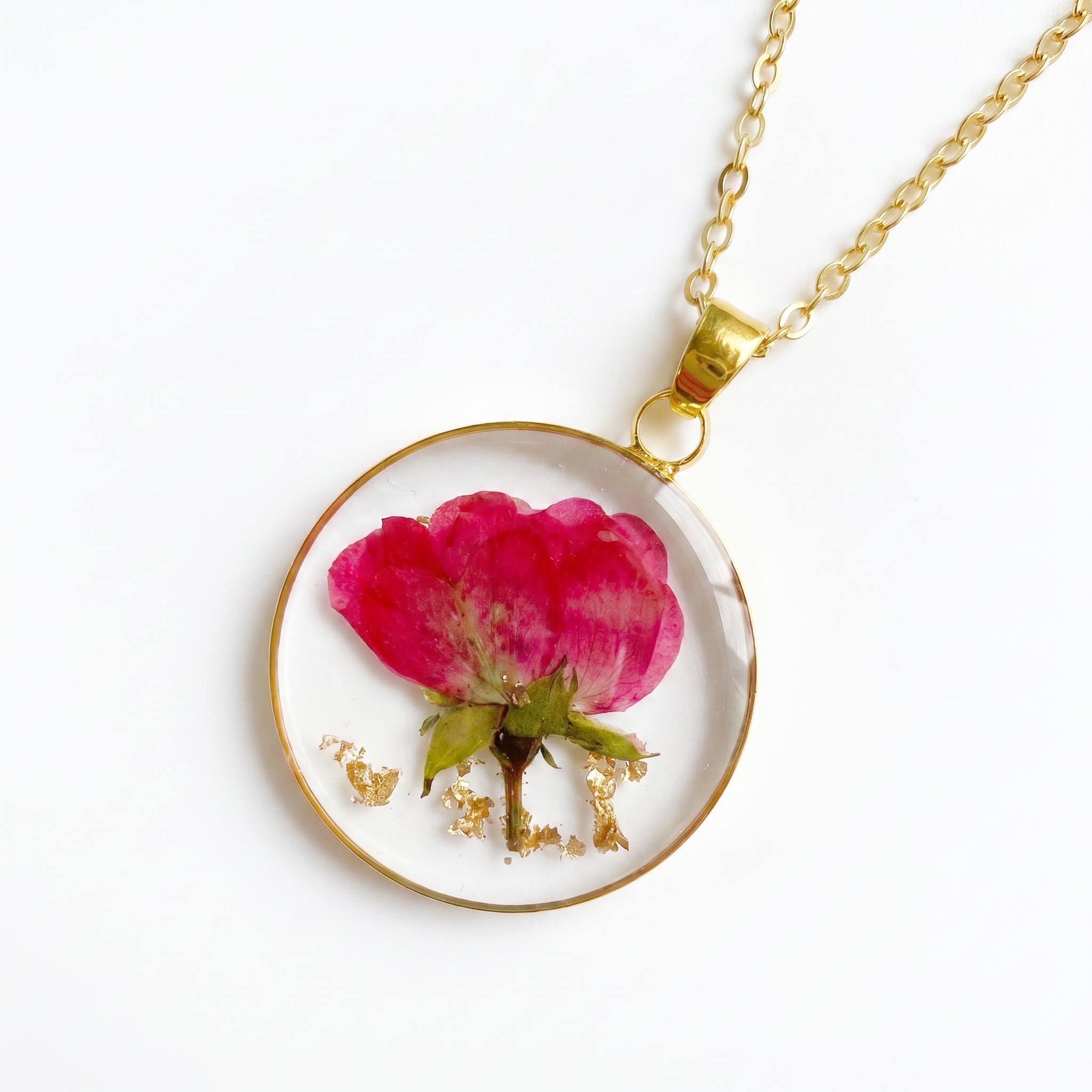 Ethereal Dried Flower Necklace | DESCRIPTION |