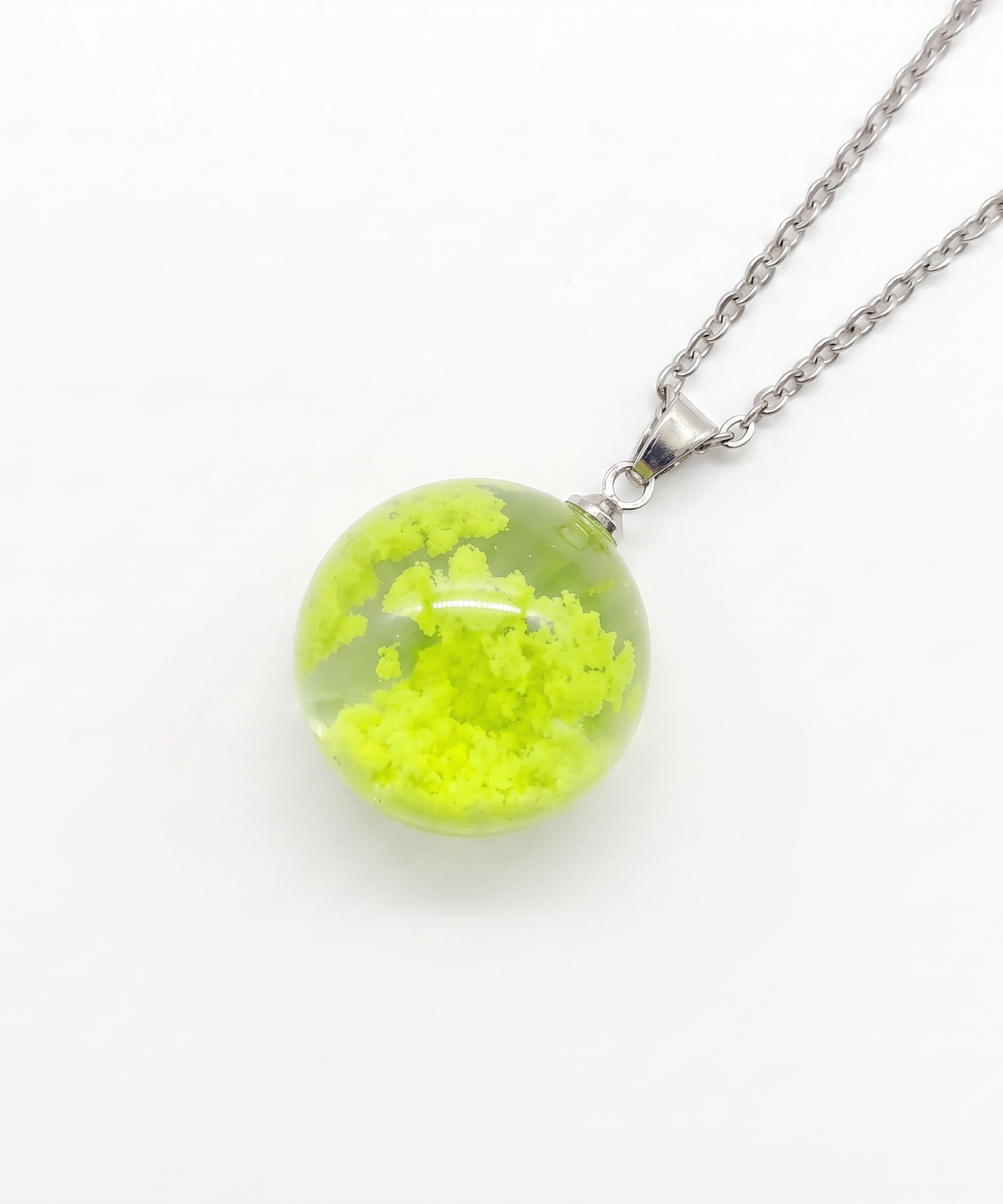 Spherical Sky Cloud Necklace