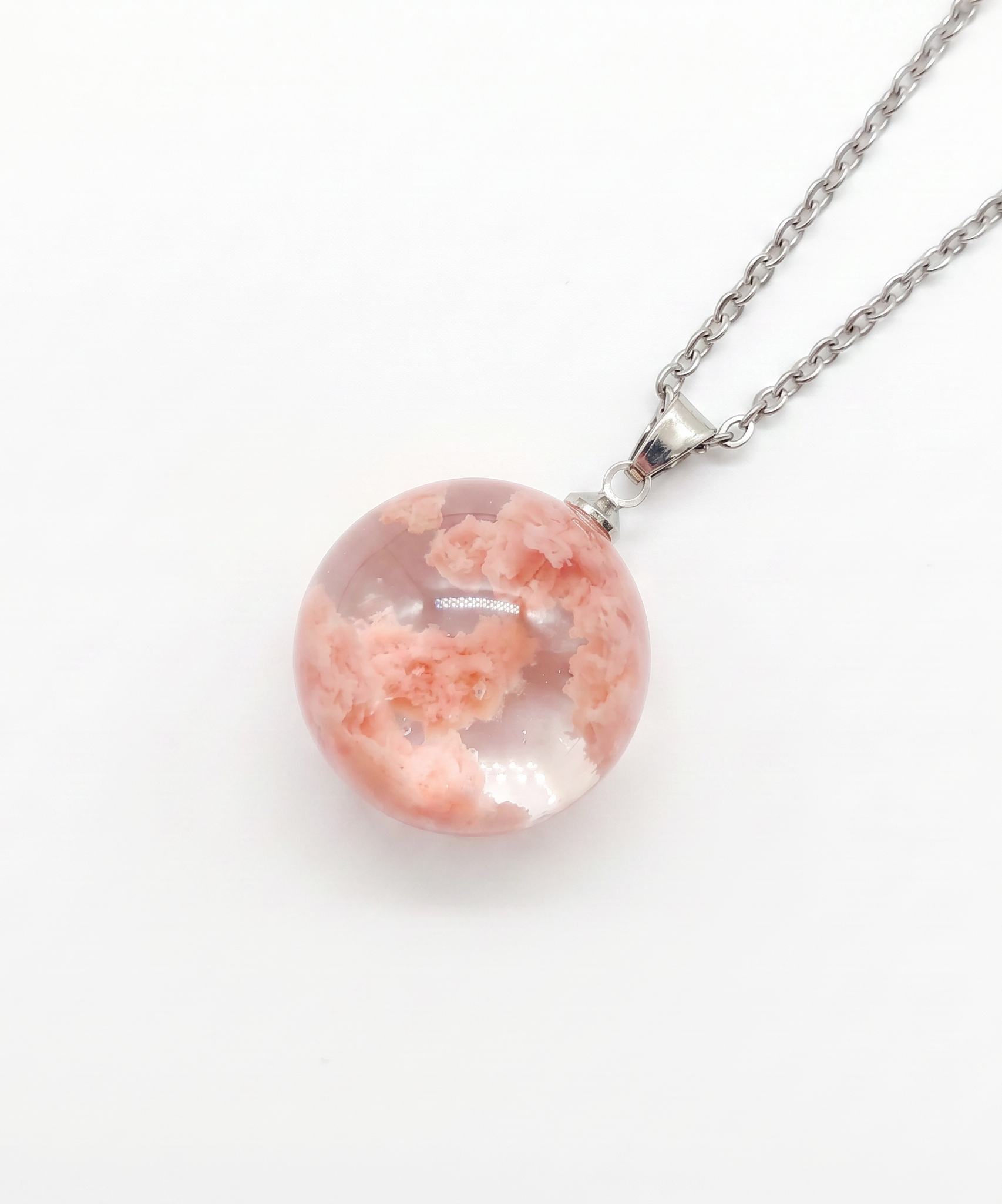 Spherical Sky Cloud Necklace