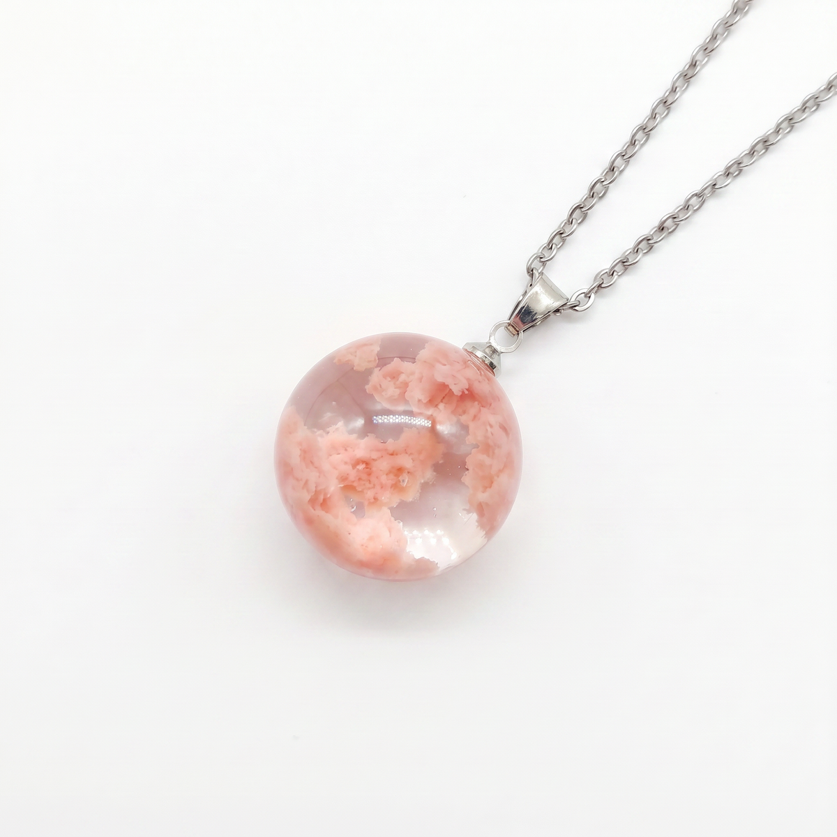 Spherical Sky Cloud Necklace