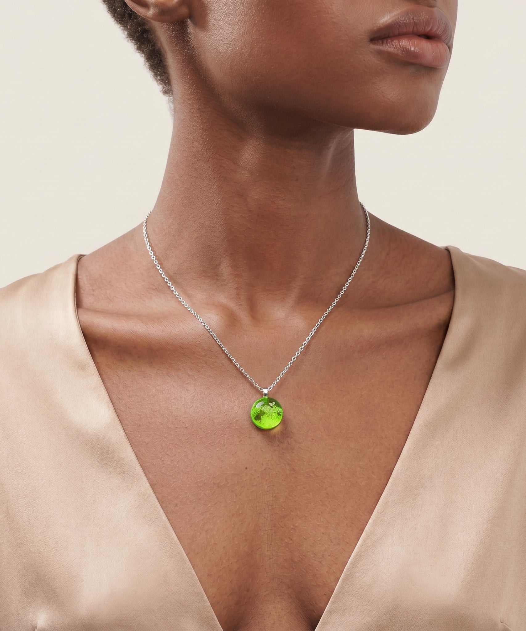 Spherical Sky Cloud Necklace