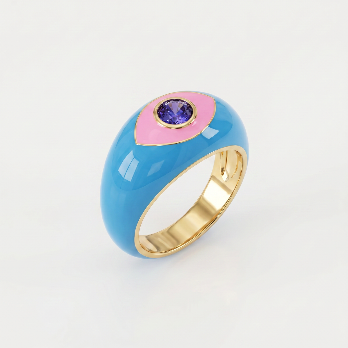Crisp Eye Drip Ring