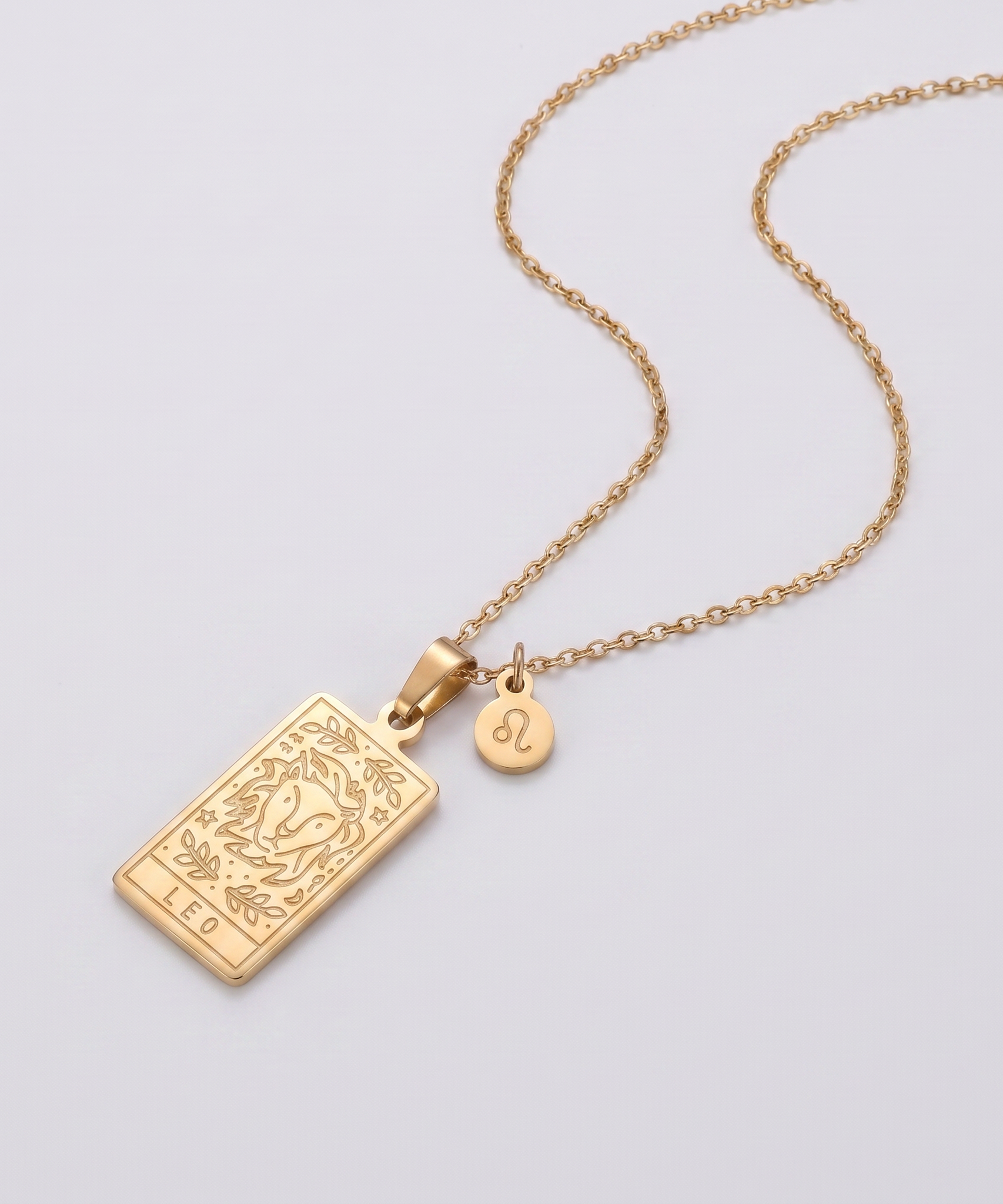 Constellation Engraved Clavicle Necklace