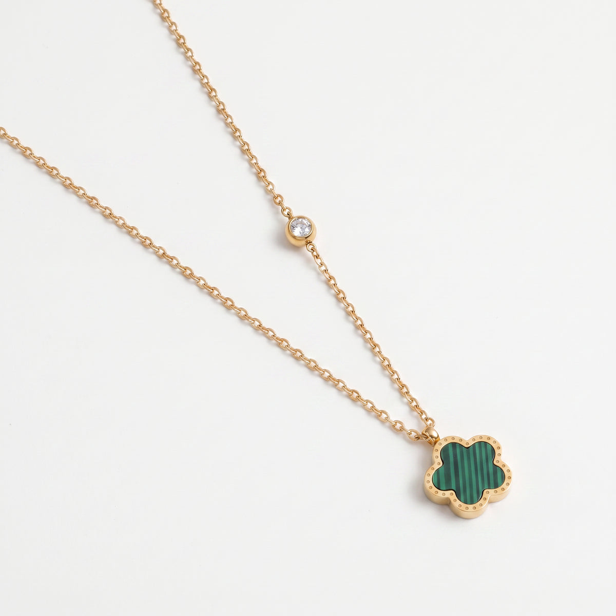 Serene Alhambra Flower Necklace