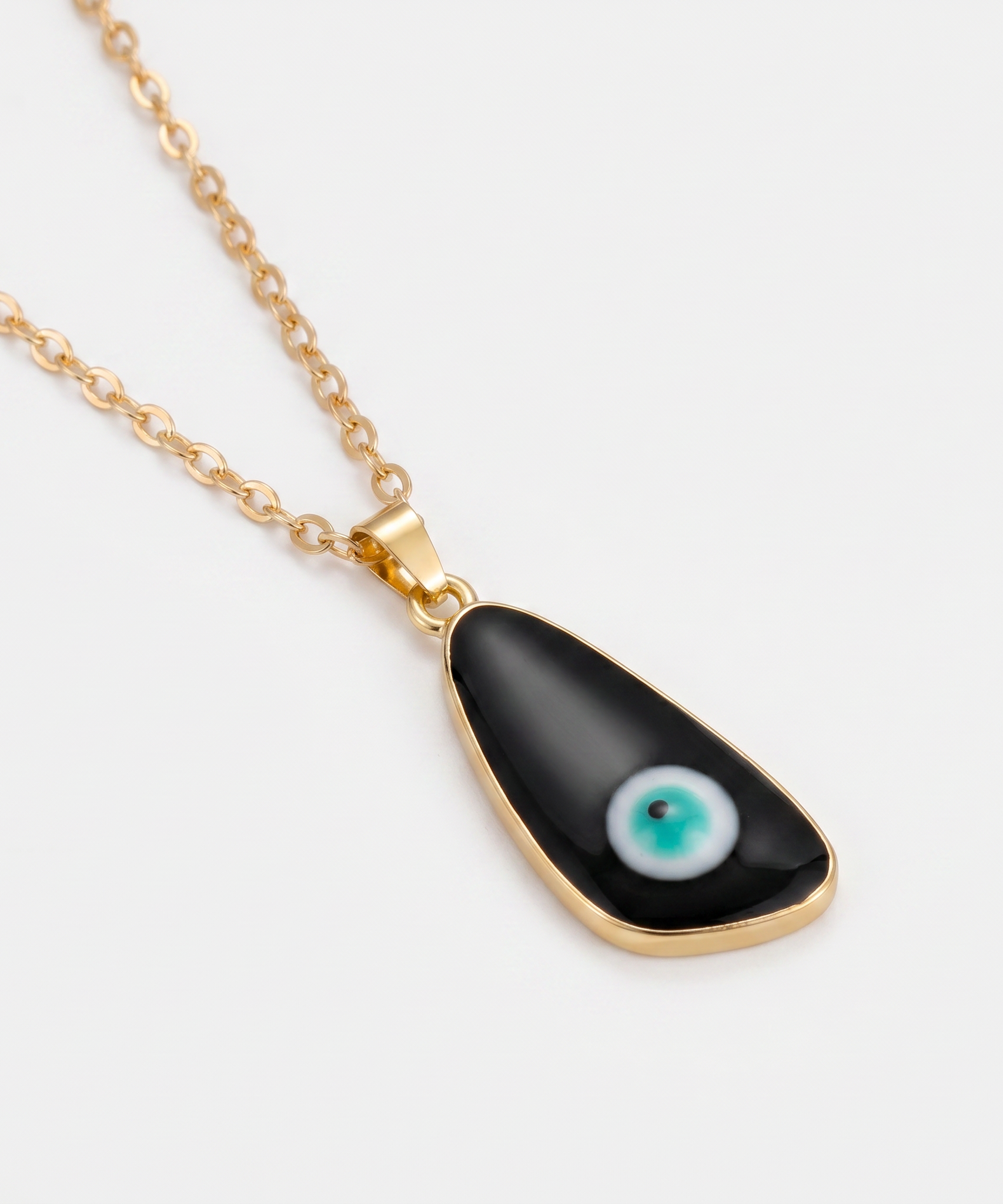 Lucky Eye Drop Necklace