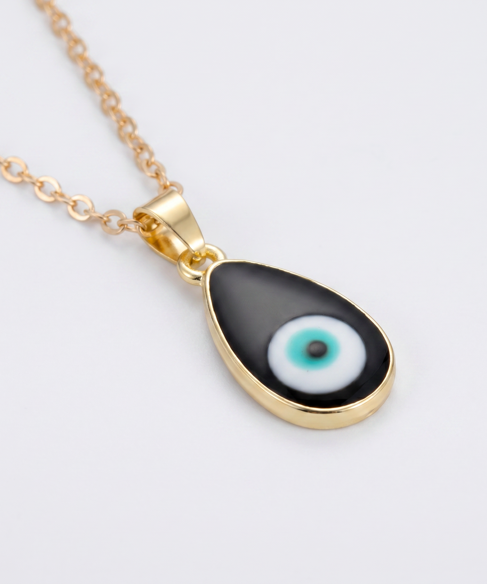 Lucky Eye Drop Necklace