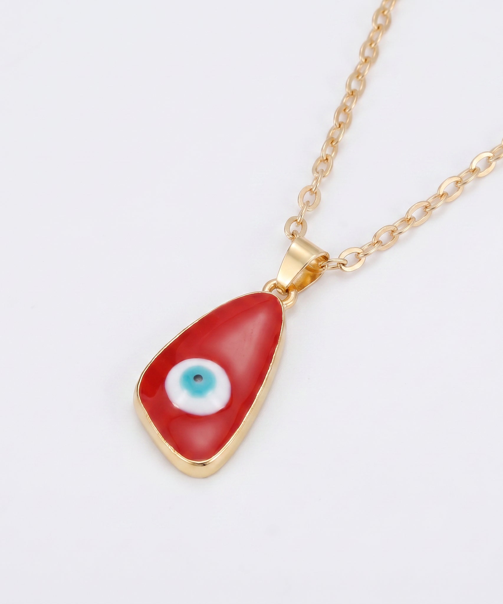 Lucky Eye Drop Necklace