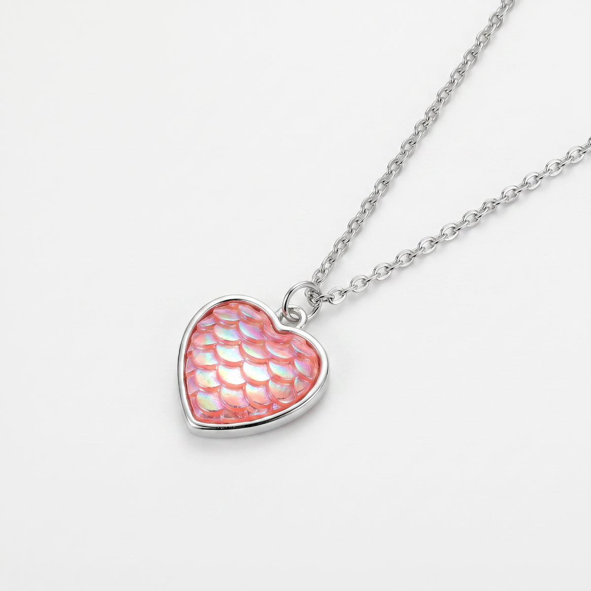 Flourishing Heart Scales Necklace