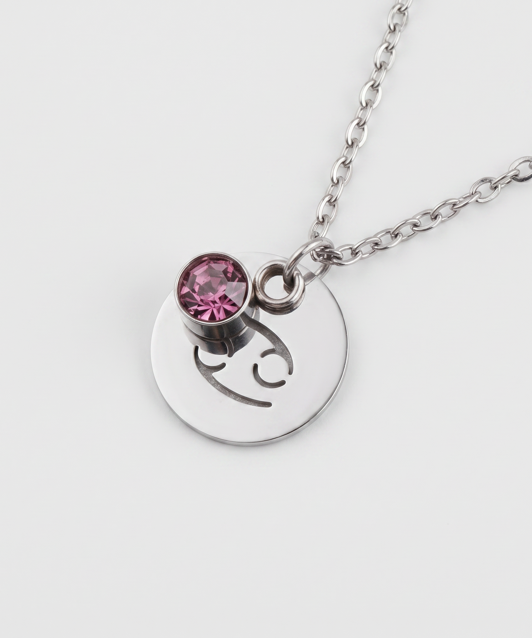 Birthstone necklace of 12 constellations