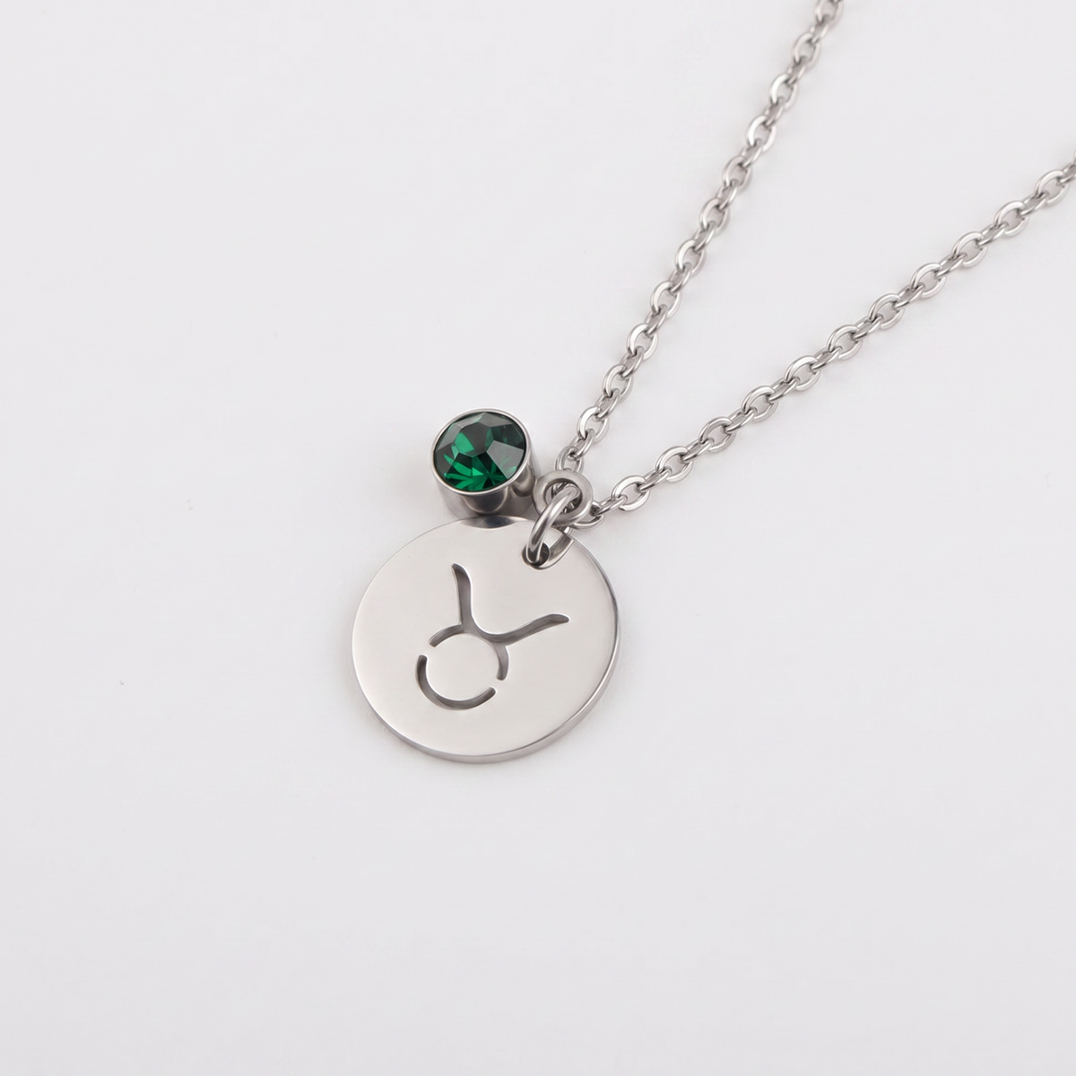 Birthstone necklace of 12 constellations
