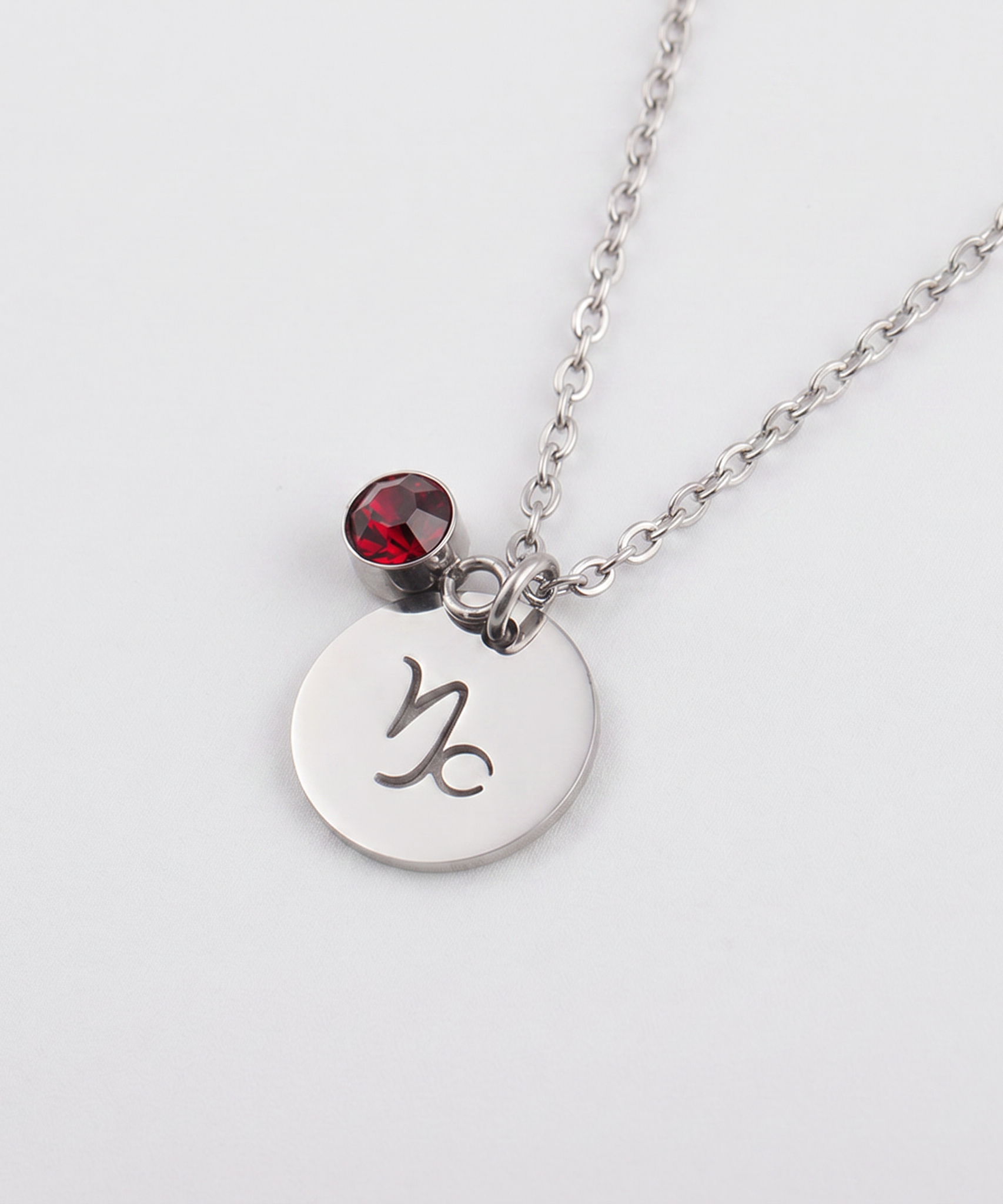 Birthstone necklace of 12 constellations