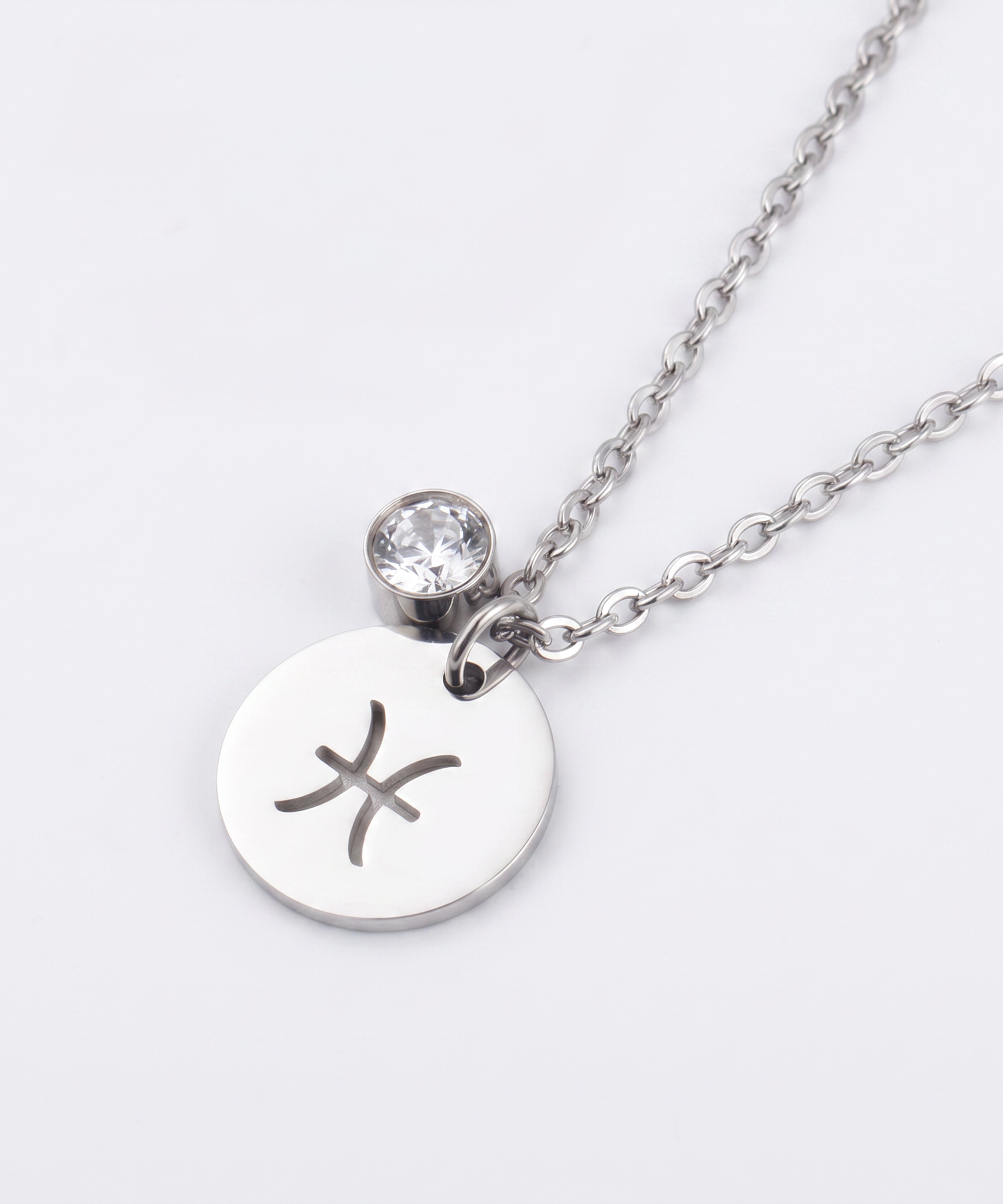 Birthstone necklace of 12 constellations
