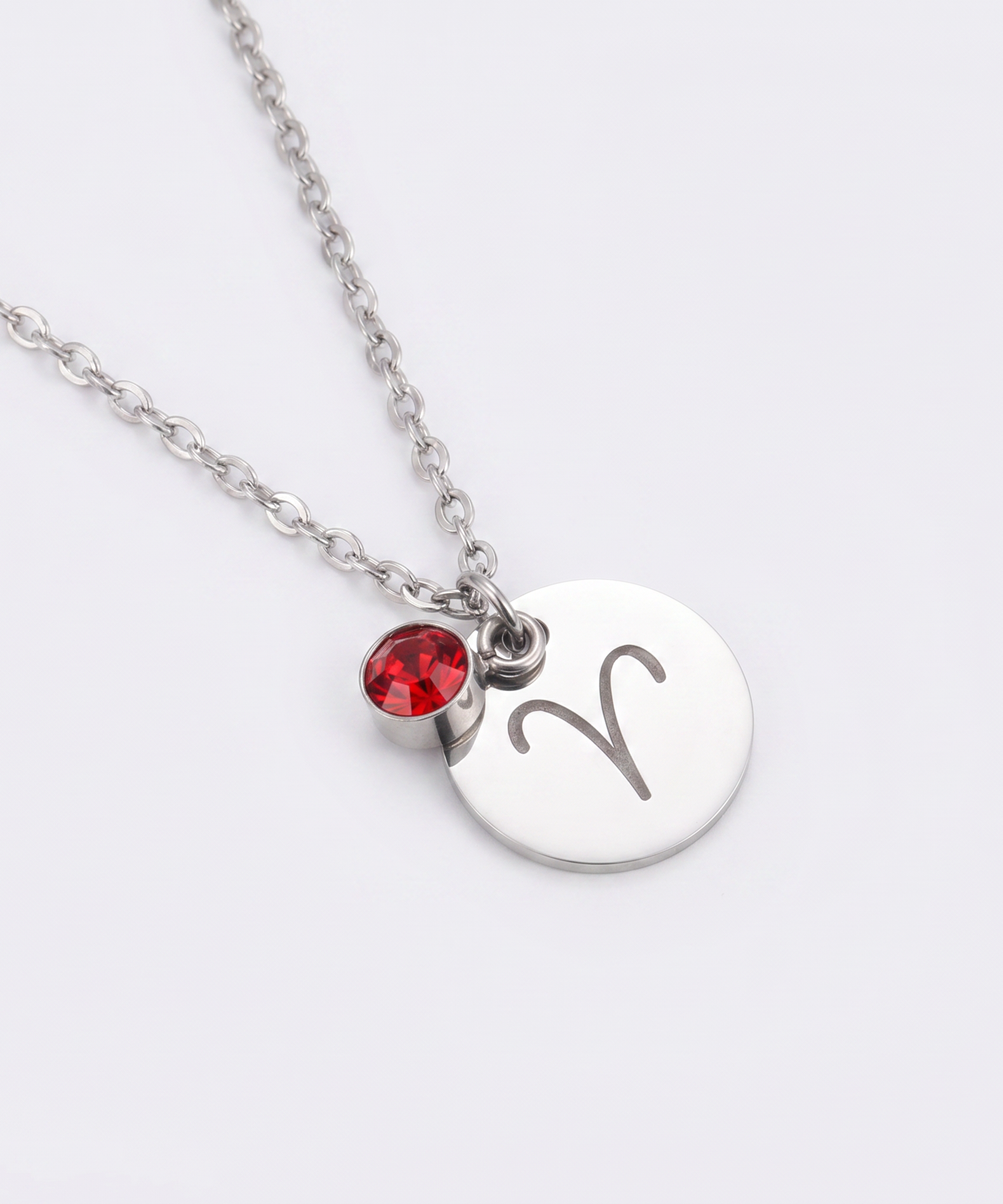 Birthstone necklace of 12 constellations