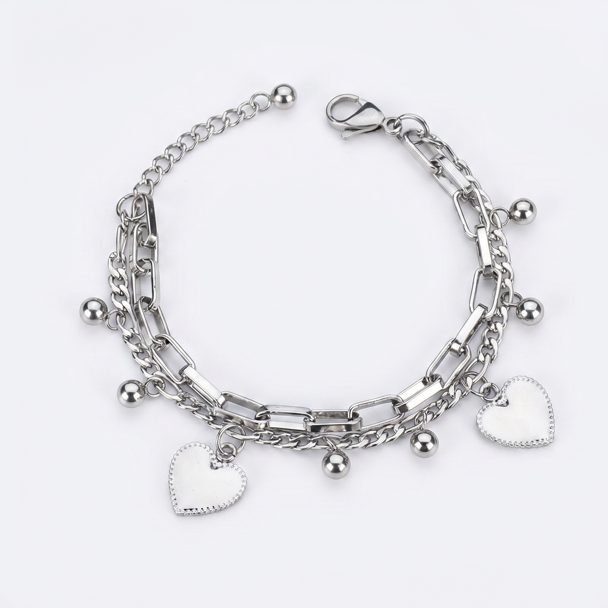 Wild Love Heart Bracelet | YANA MODEL AI