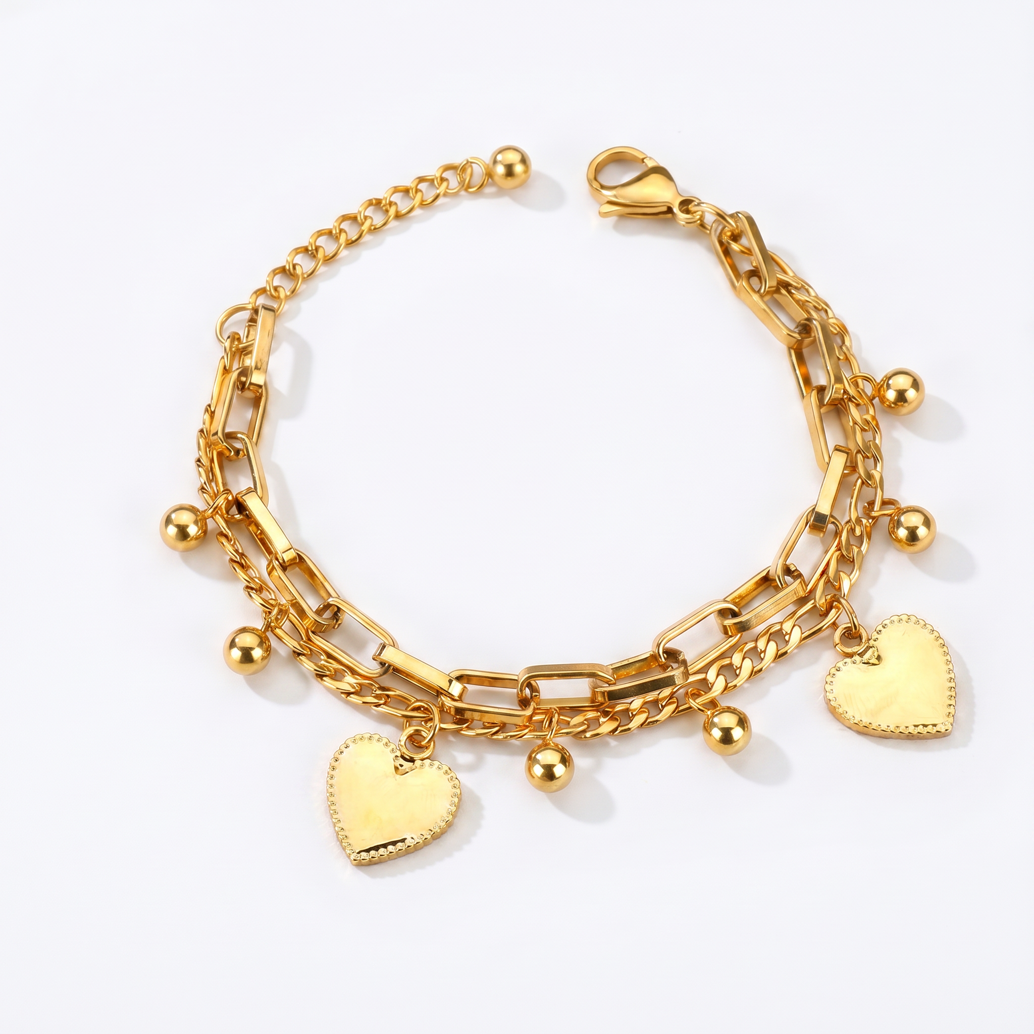 Wild Love Heart Bracelet | YANA MODEL AI