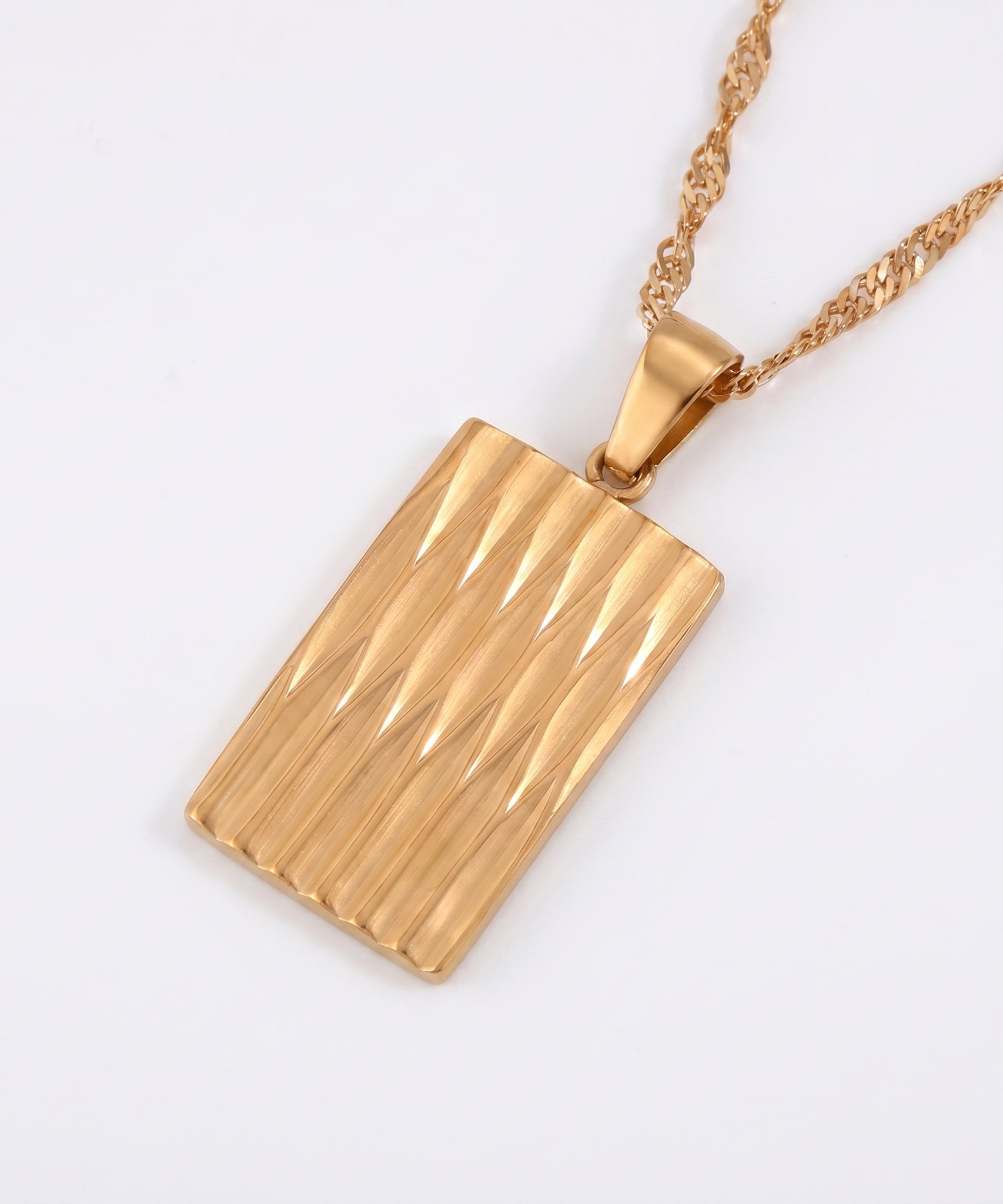 Desert-Dunes Gold Necklace