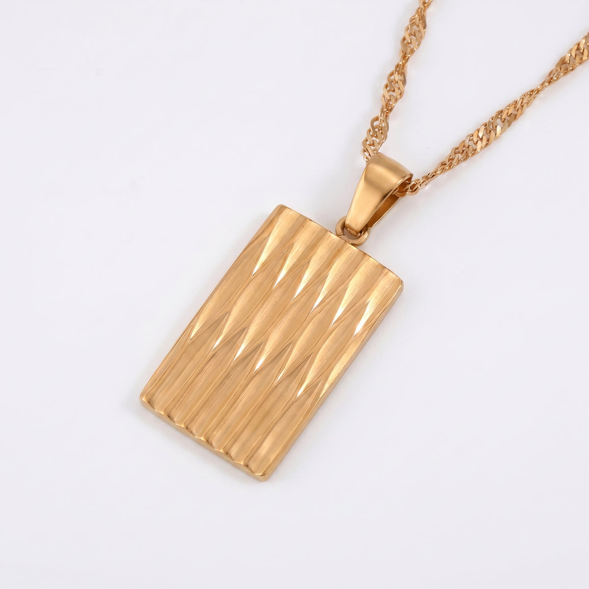 Desert-Dunes Gold Necklace