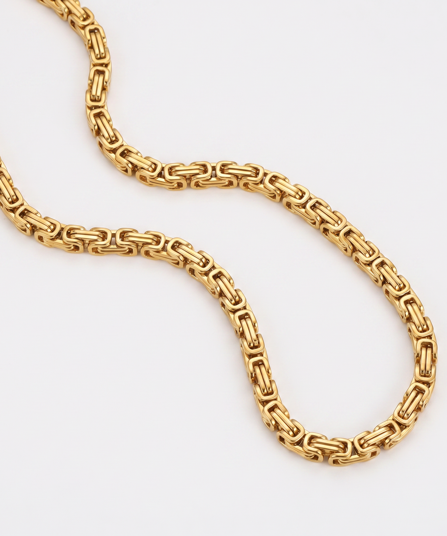 Glazed 52 Link Chain Necklace