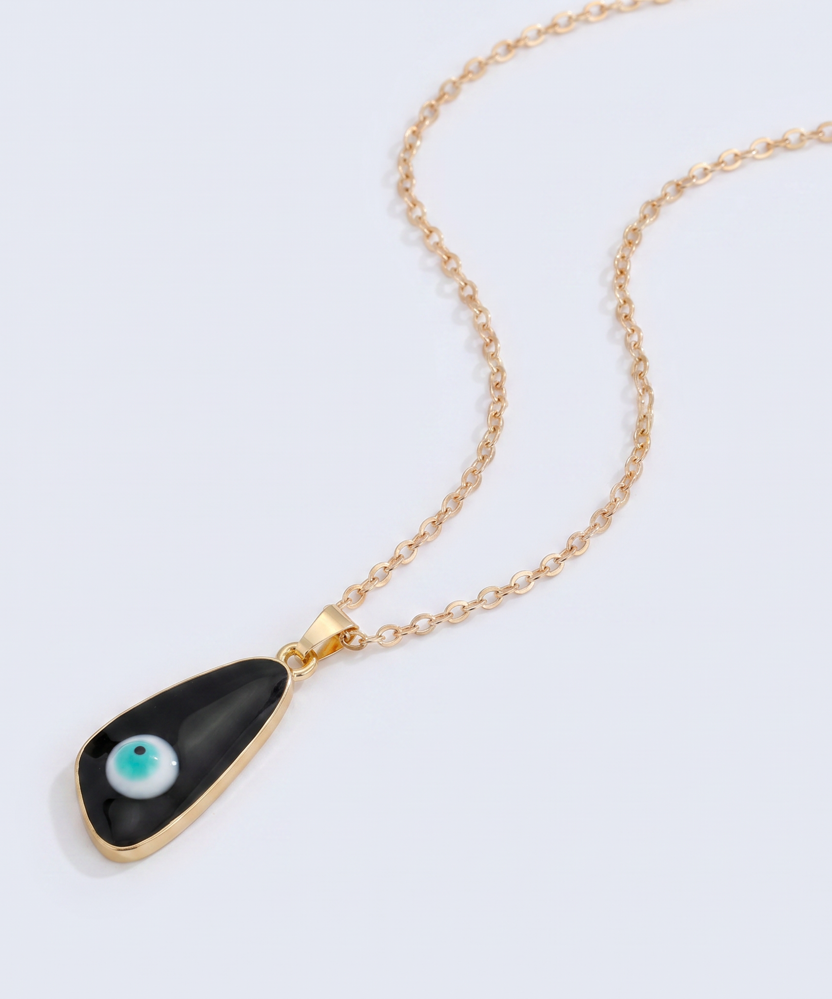 Lucky Eye Drop Necklace