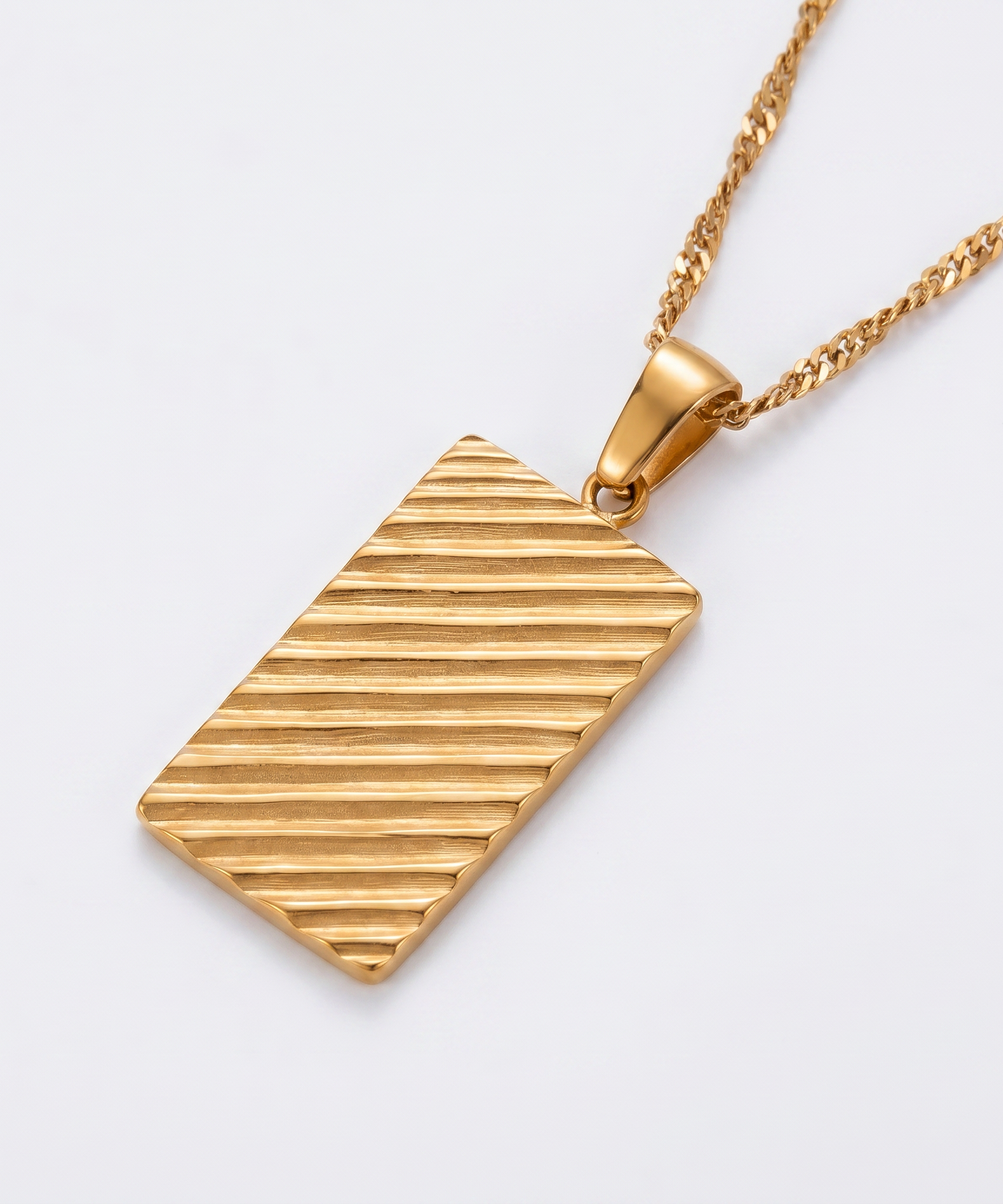 Desert-Dunes Gold Necklace