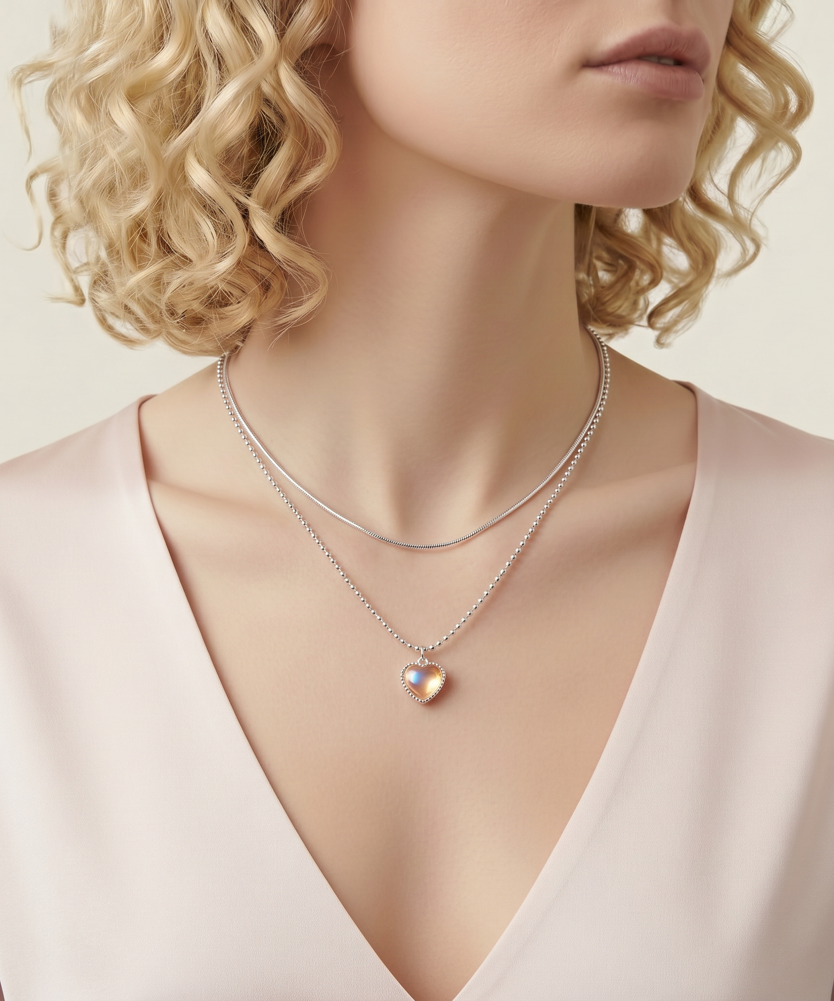 Stardust Heart Necklace