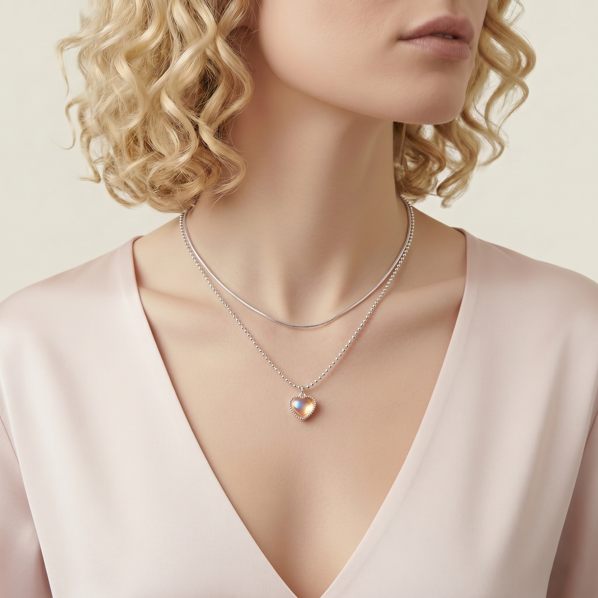 Stardust Heart Necklace