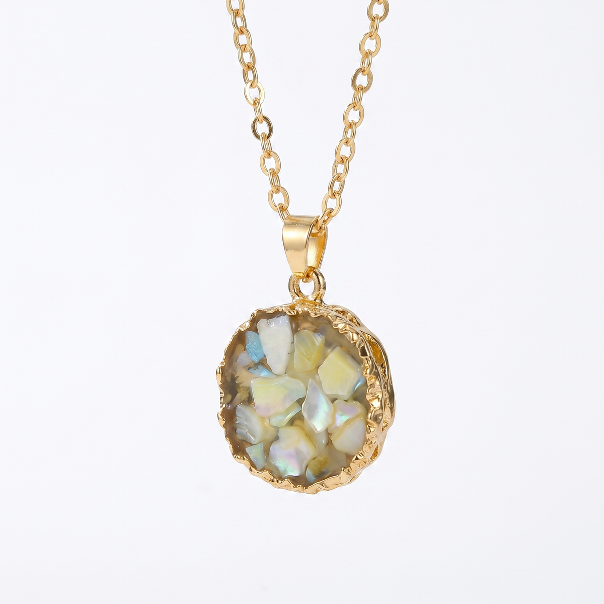 Twinkle Crystal Resin Necklace